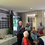 Michael Whiteway Addresses the Clubroom
